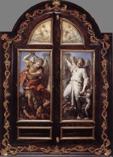 CARRACCI, Annibale Triptych Norge oil painting art